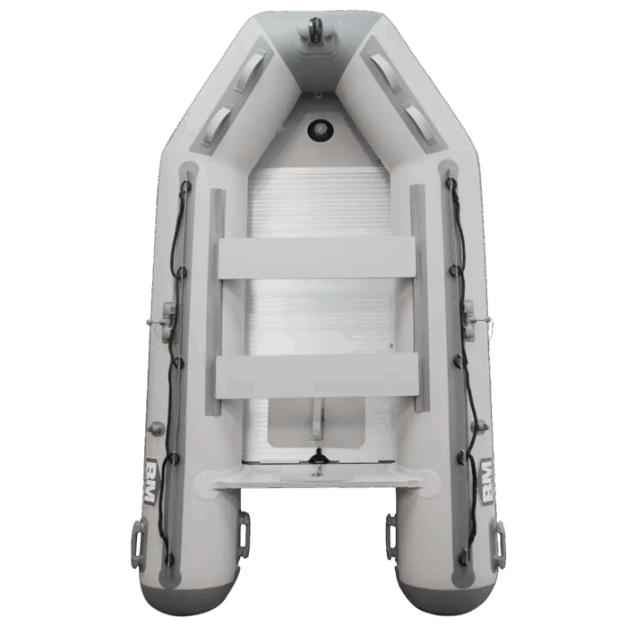 Beyond Marina Inflatable Dinghy Boat with Aluminum Floor for Fishing and Relaxation