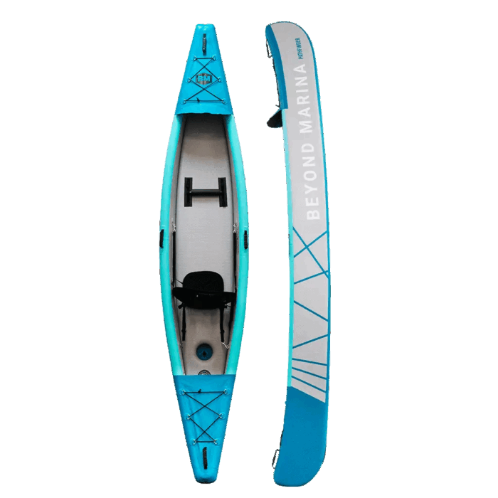 Inflatable Kayak BM Kayak Pathfinder with Drop Stitch Material and Triple Seats
