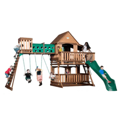 Backyard Discovery Woodridge Elite Swing Set
