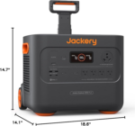 Jackery Solar Generator 4000 Kit (Explorer 2000 Plus + 1X PackPlus E2000 Plus Expandable Battery + 2X200W Solar Panel) - Image 2