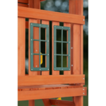 Creative Cedar Designs Cedar Cottage Wooden Swing Set - Image 3