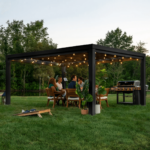 Backyard Discovery Trenton 16ft x 12ft Modern Steel Pergola - Image 4