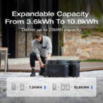 EF EcoFlow DELTA Pro 3600Wh Portable Power Station - 3600W AC - LiFePO4 - Solar Generator - Image 6