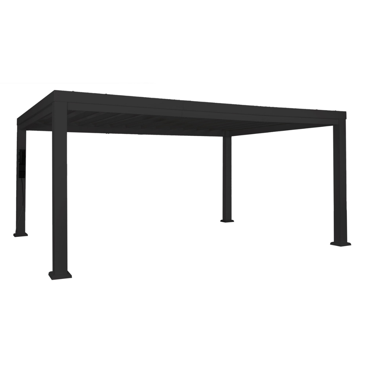 Untitled design (4) Backyard Discovery Trenton 16ft x 12ft Modern Steel Pergola - Image 1