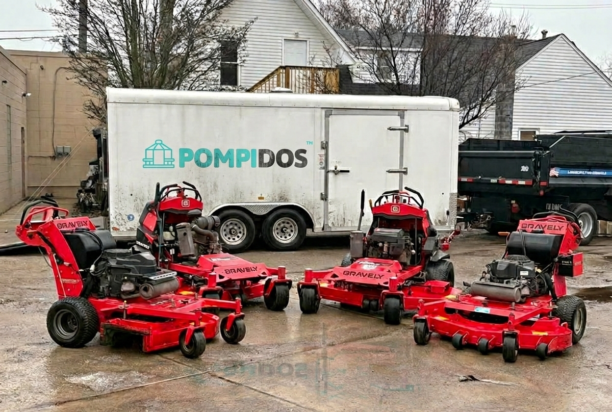 Pompidos equipment lineup